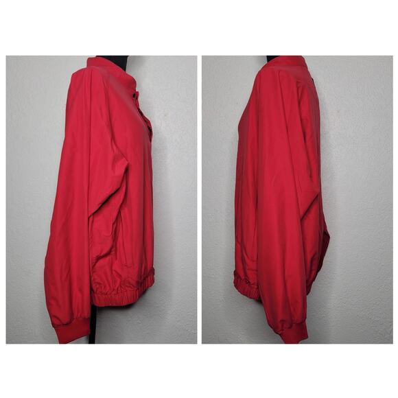 FootJoy FJ Mens Golf Long Sleeve 1/4 Button Down Windbreaker Pullover Jacket✨️M - Picture 9 of 14